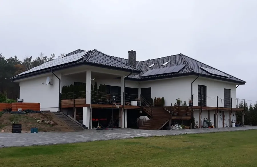 Instalacja 10kWp dach wielospadowy